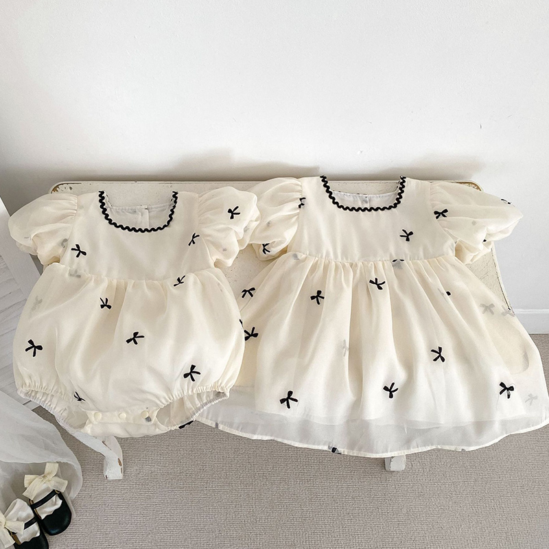 Summer Clothing Baby Girl - Ropa de hermanas para niños, vestido