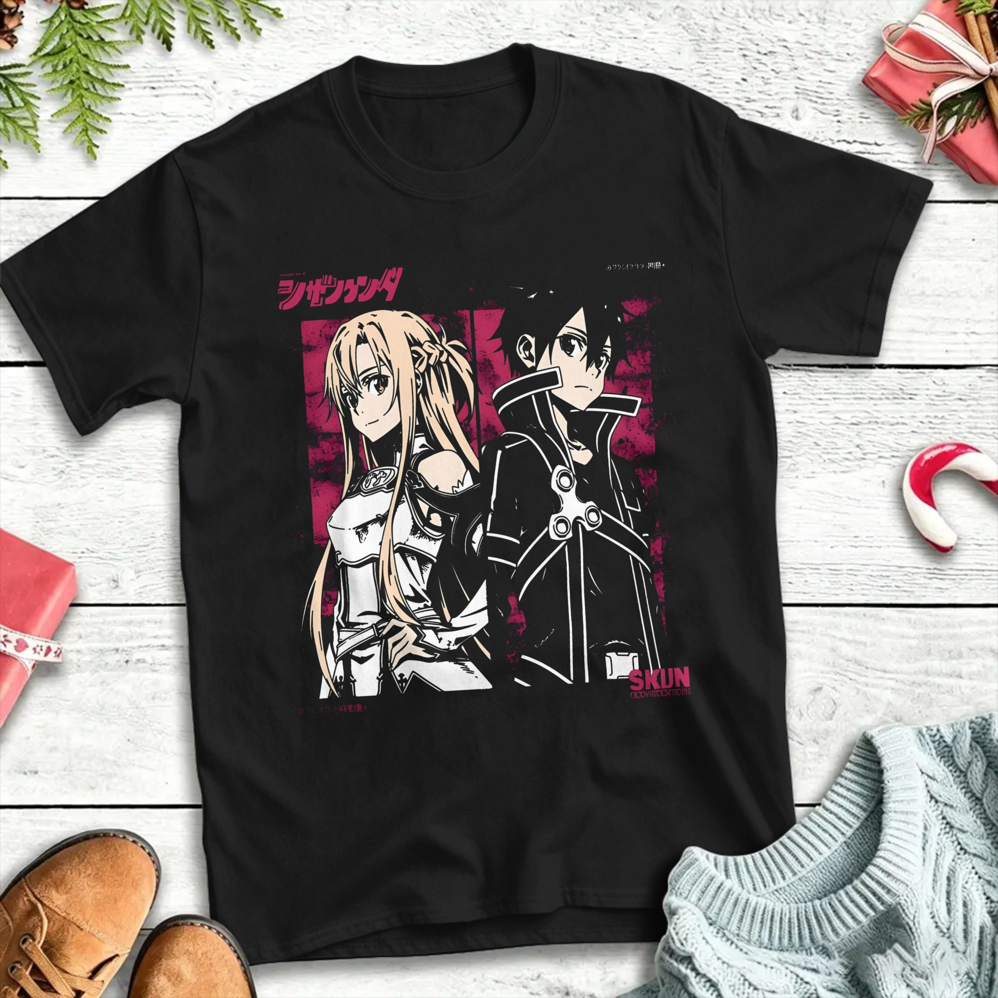 Summer Clothing Wholesale - Camiseta de algodón de Kirito y