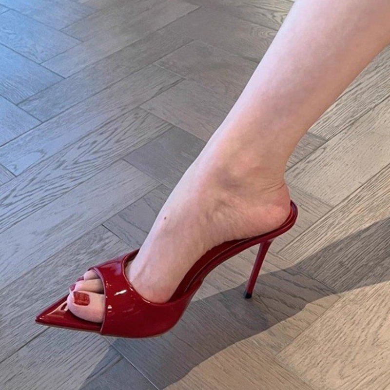 Sandalias de tacón alto fino p - Summer Clothing Stores reseña y precio