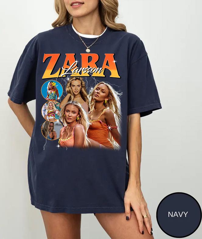 Camiseta retro de Zara Larsson - Summer Zara reseña y precio