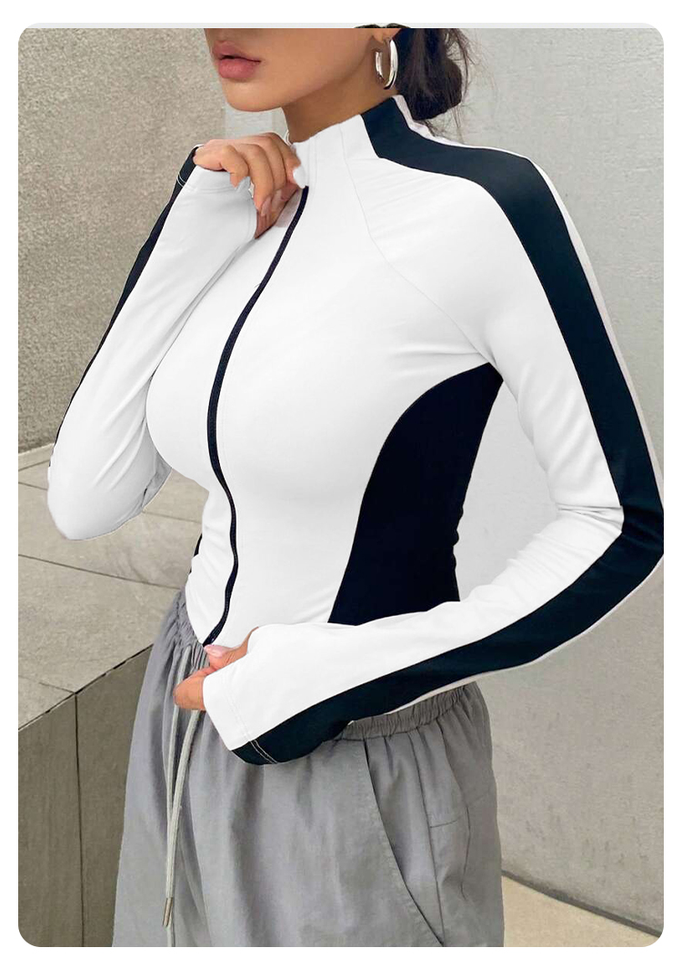 Ropa de Yoga, Chaqueta con Cue - Summer Clothing Stores reseña y precio